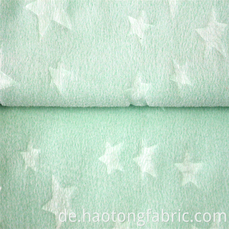 Embossed Jacquard Polar Fleece Baby Fabric